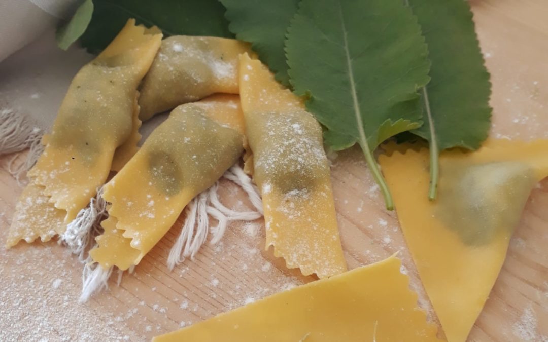 Ravioli ricotta spinaci e tortelli di zucca!