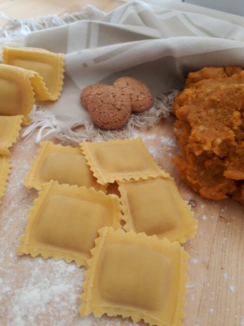 Il nostro pezzo forte....i tortelli di zucca! - Pastificio ...